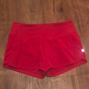 Lululemon speed up shorts